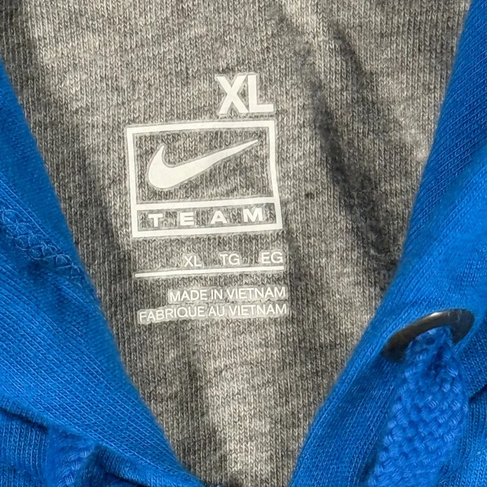 Nike USC Trojans Full Zip Hoodie Mens XL Blue Yellow Graphic Lightweight‎ Jacket - Picture 2 of 8